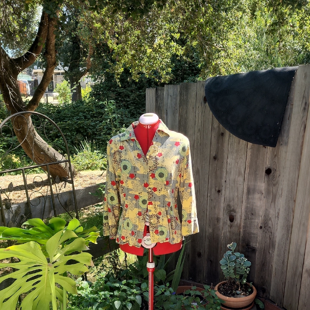 Floral Button-Up Shirt
